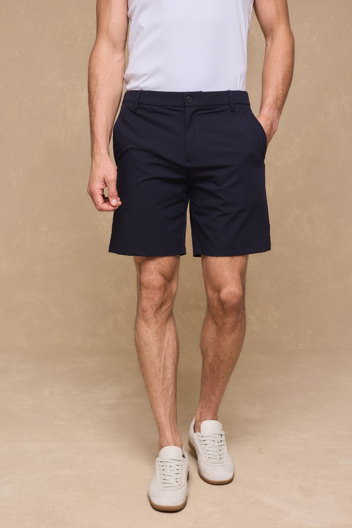 Luiz Hybrid Short - Marineblauw