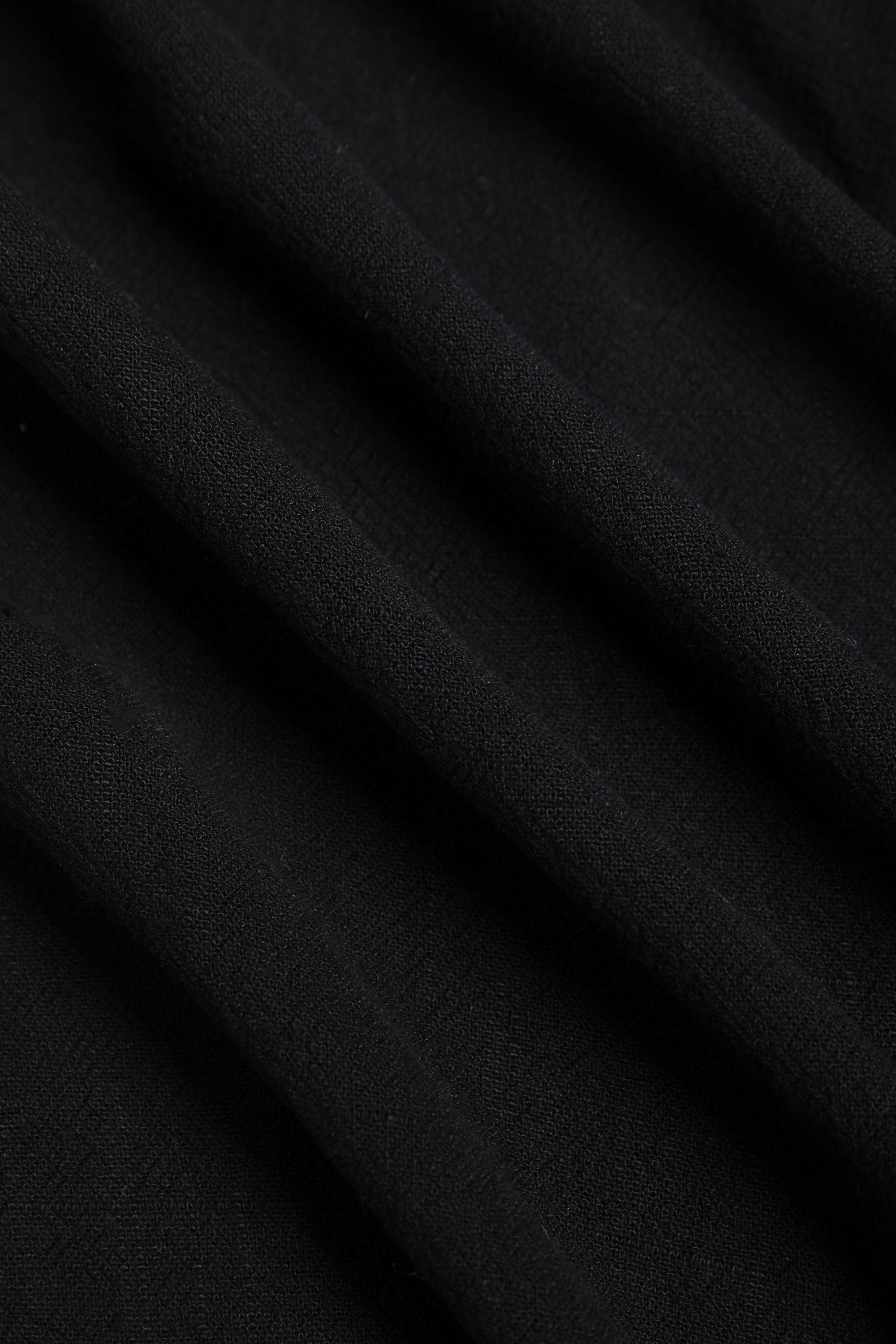 Cami linnen shirt - Zwart