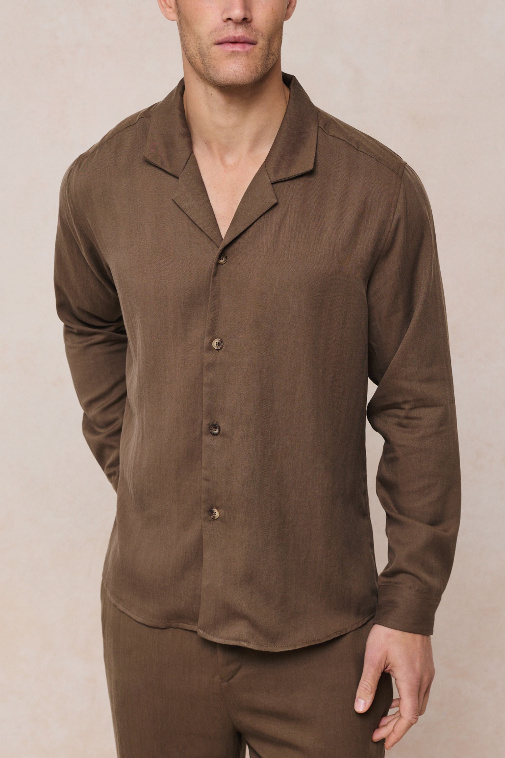 Sergio-shirt - Bruin