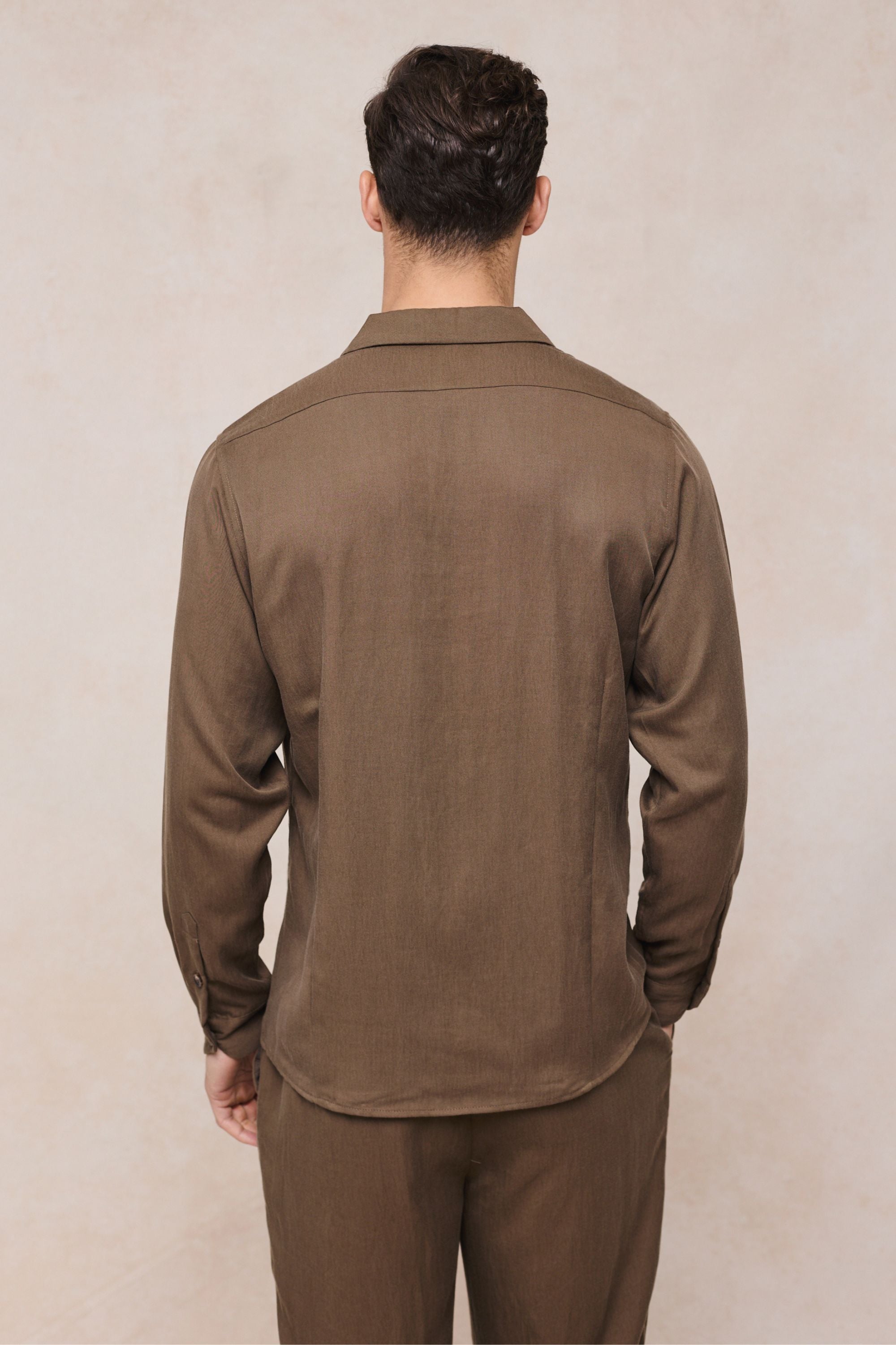 Sergio-shirt - Bruin