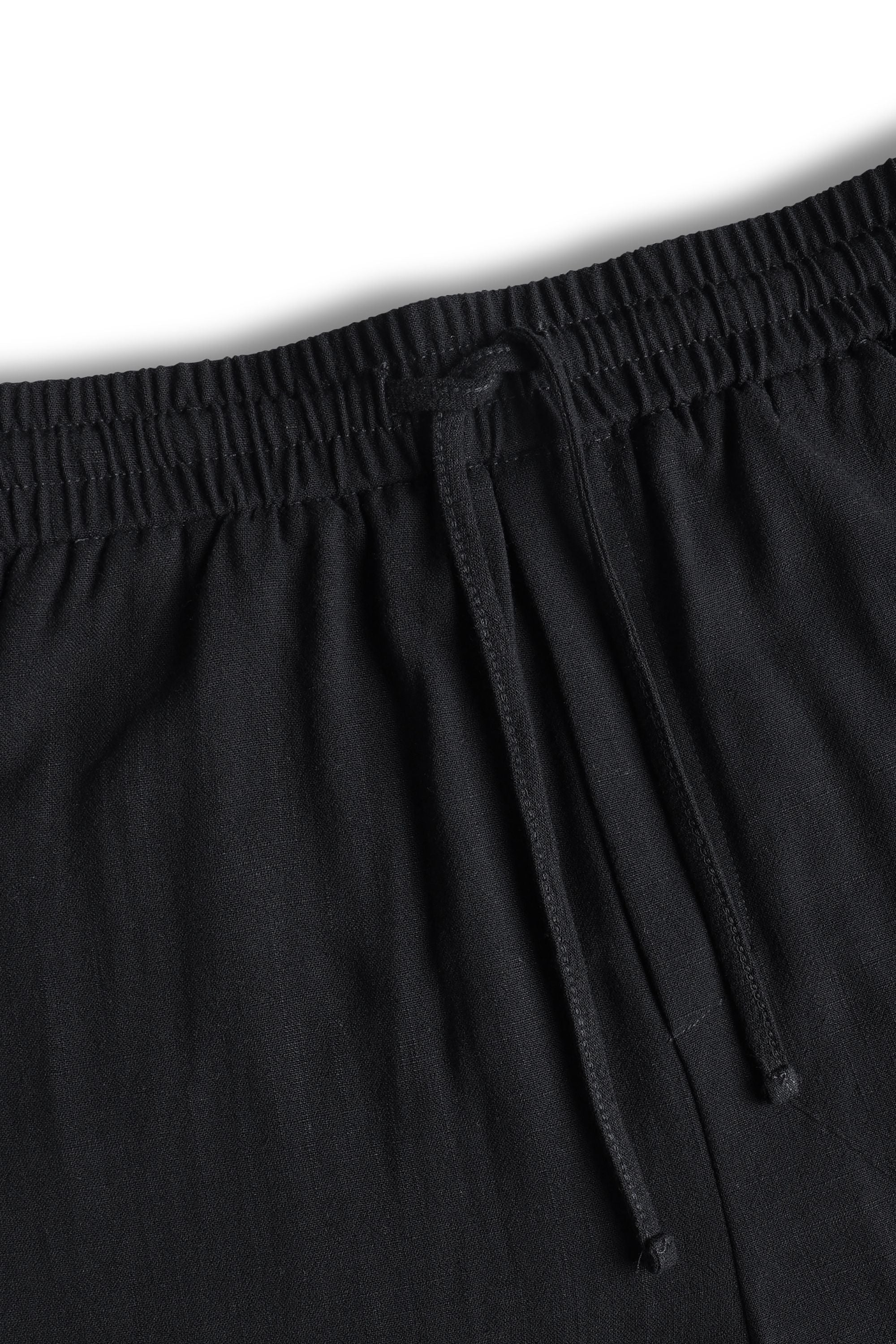 Cami linnen short - bruin