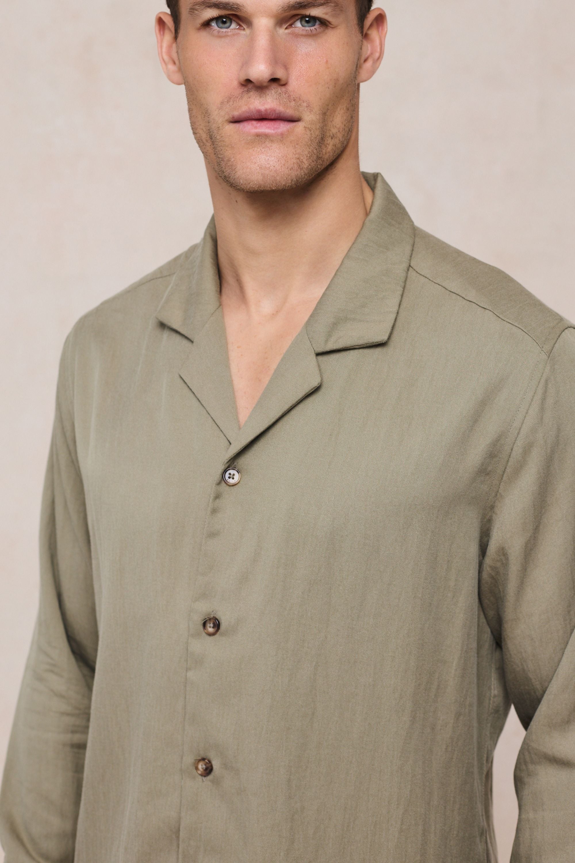 Sergio-shirt - Khaki