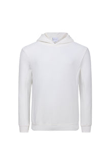Zarco Crinkled Jersey Hoodie - Ivory