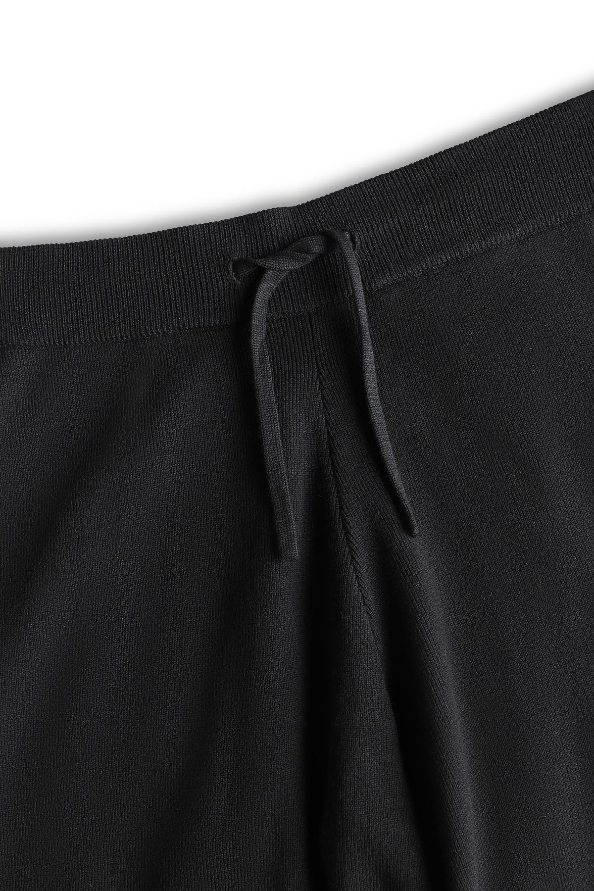 Theo Knitted Trouser - Black