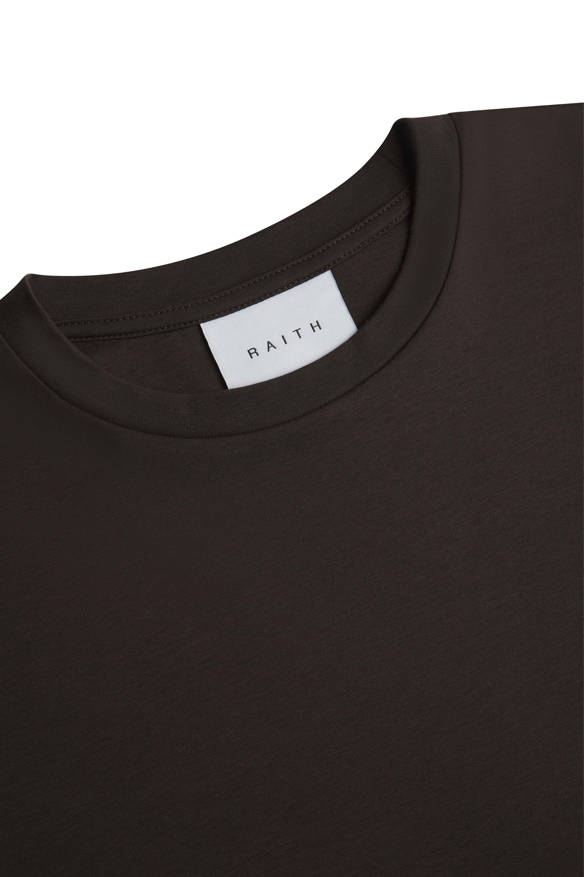 Luxe Mercerised T-Shirt - Brown