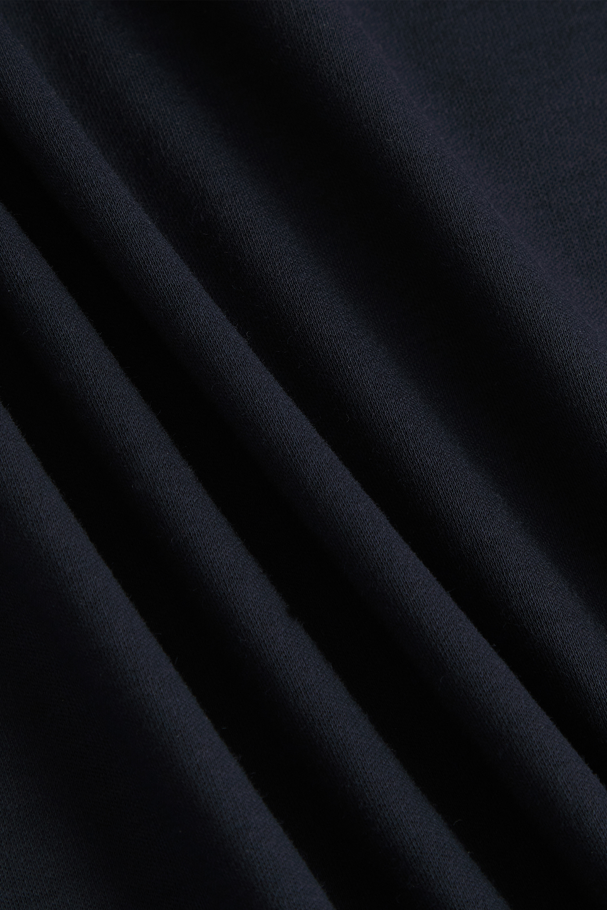 Luxe Mercerised T-Shirt - Navy