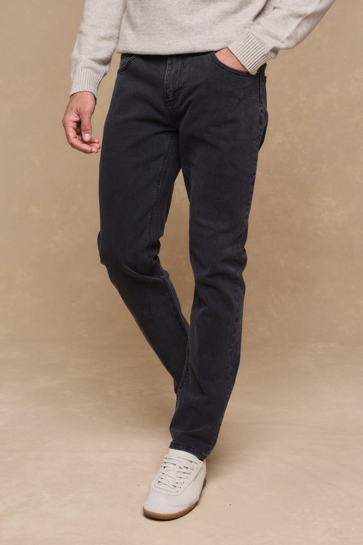 Marco Washed Jeans - Lichtgewassen Zwart