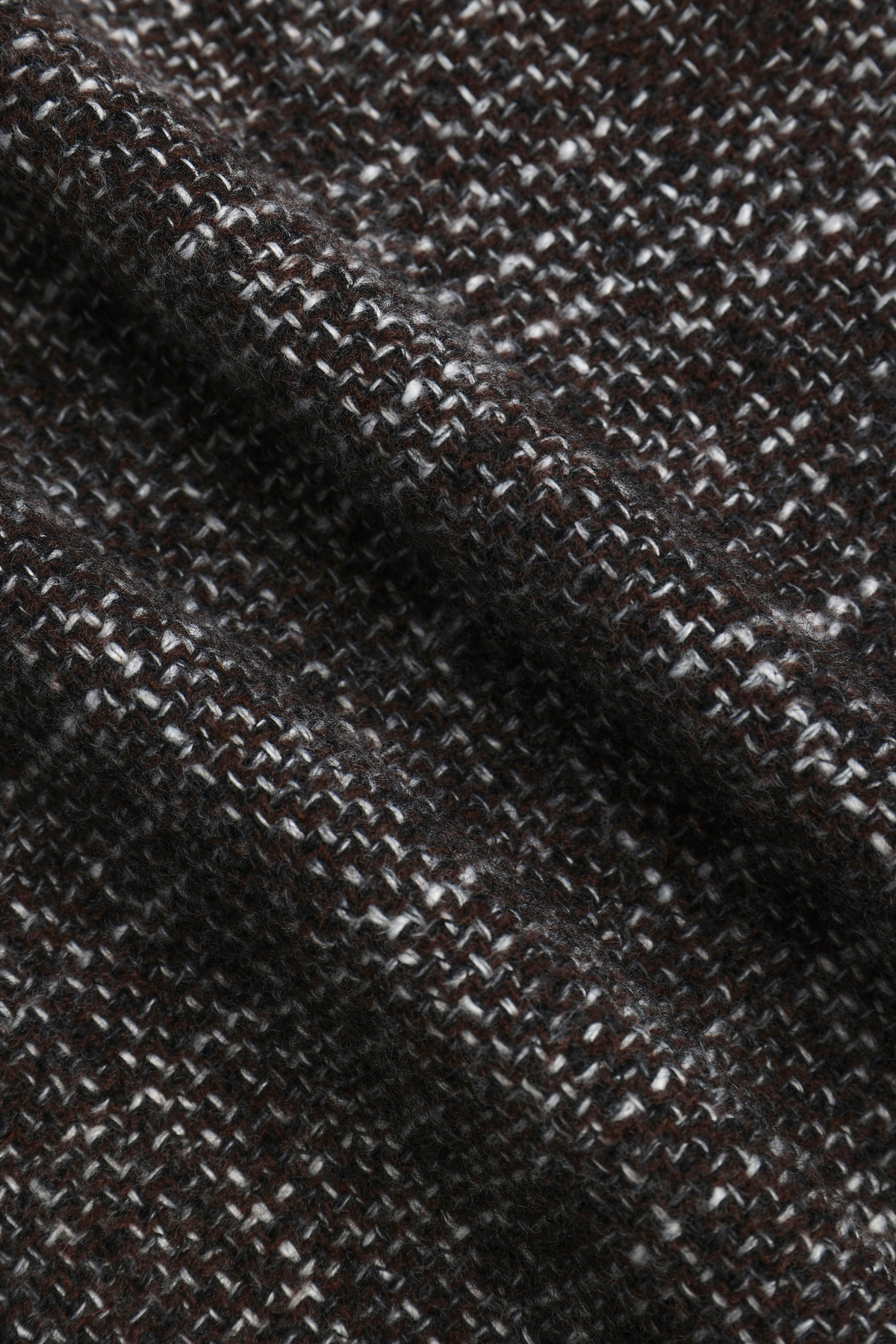 Vincent Tweed Overshirt - Brown Multi