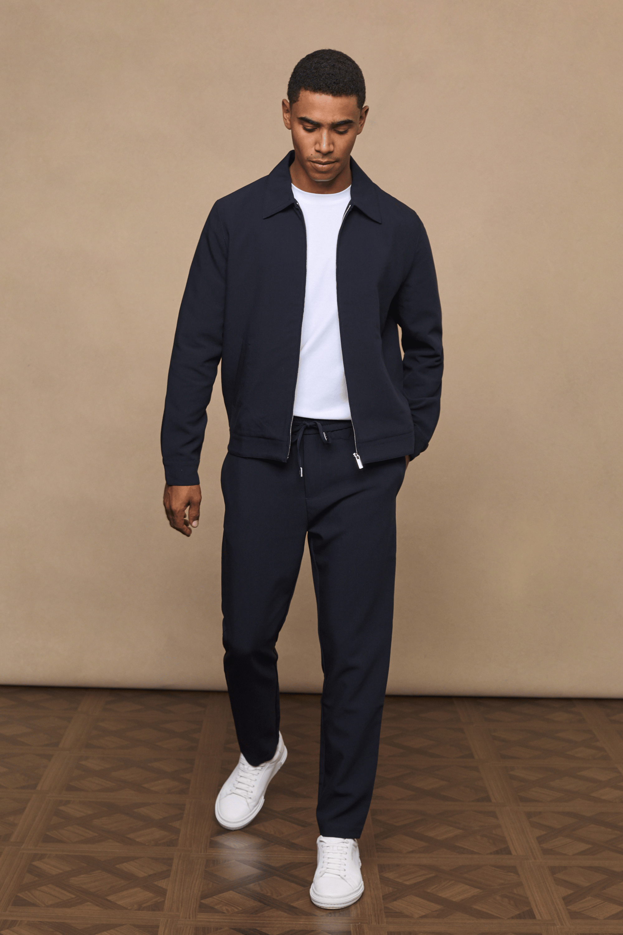 Emilio Everyday Tapered Broek - Donkerblauw