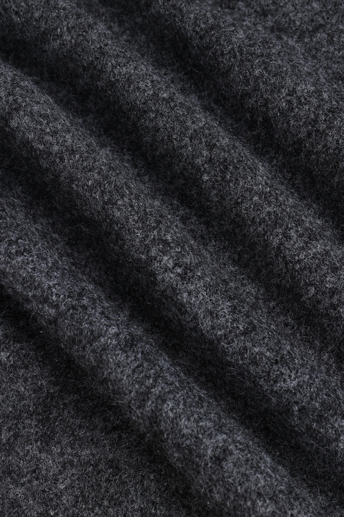 Mikkel Speckled Crew Neck Jumper - Charcoal Marl