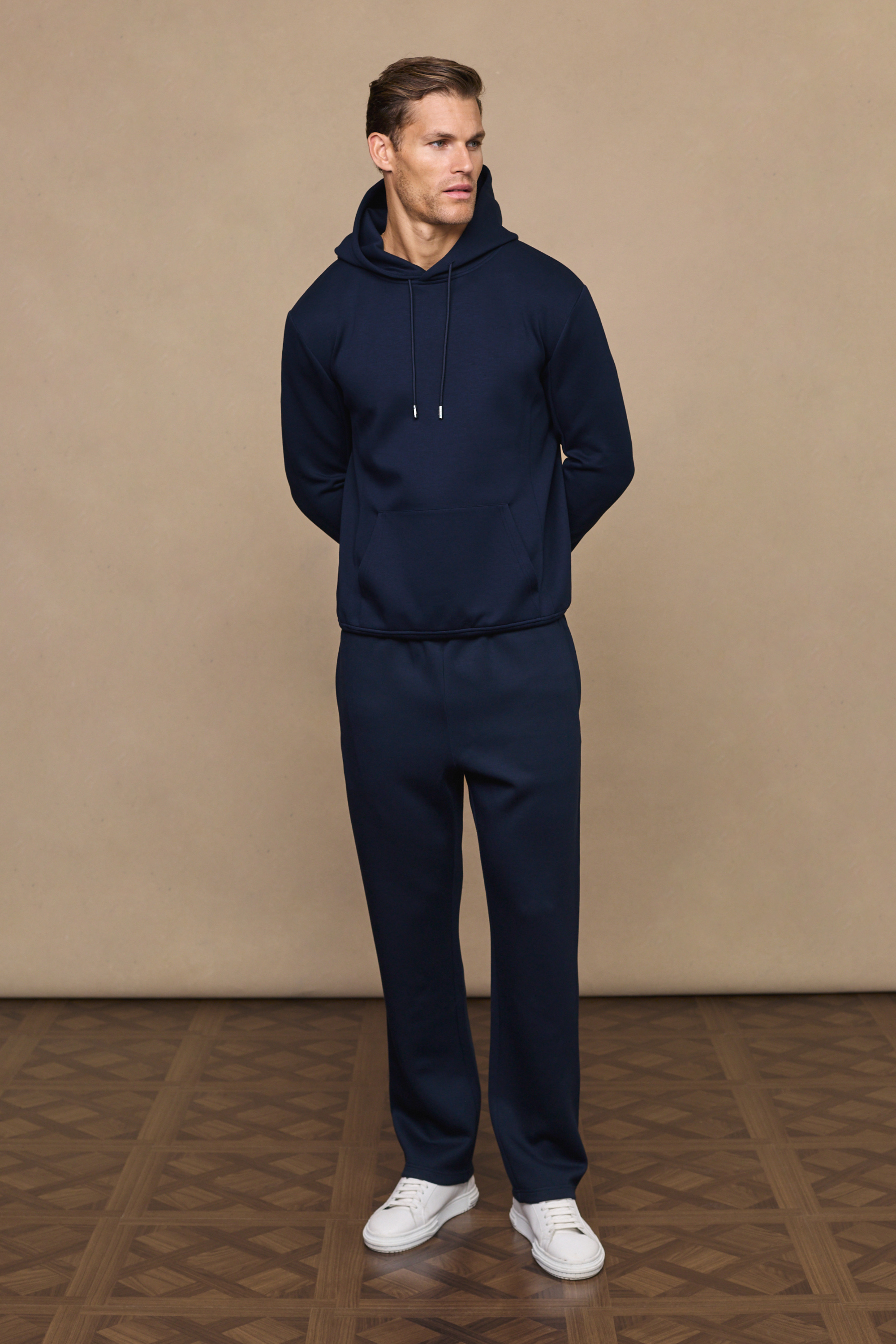 Luxe Hoodie - Marineblauw