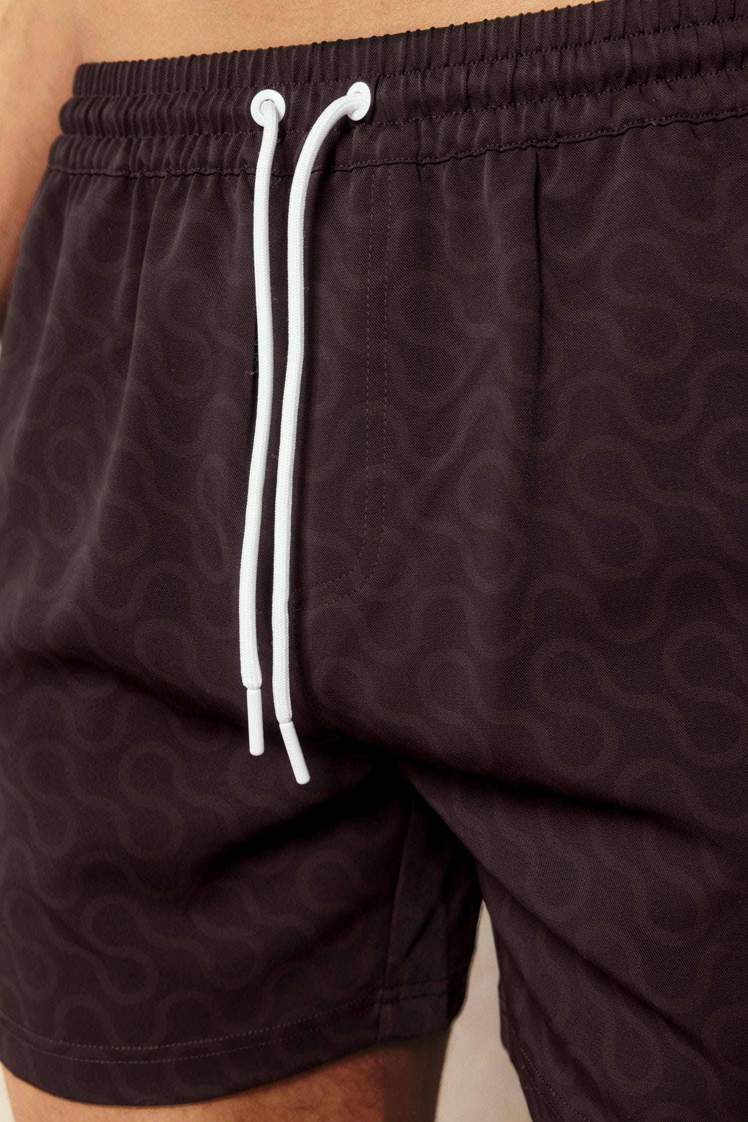 Brezza Wave Swim Short - Brown/Light Brown