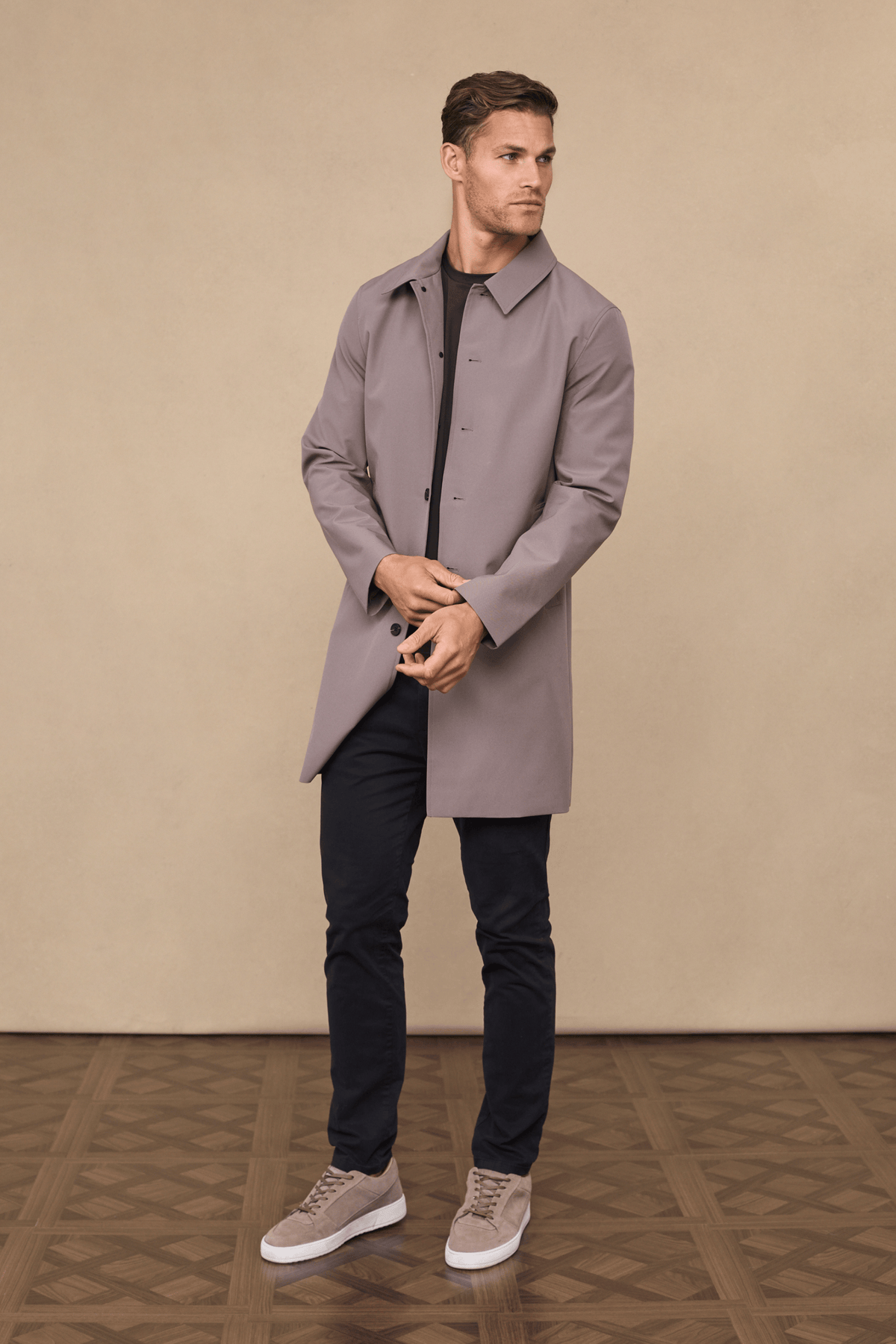 Portica Trenchcoat - Paddestoel
