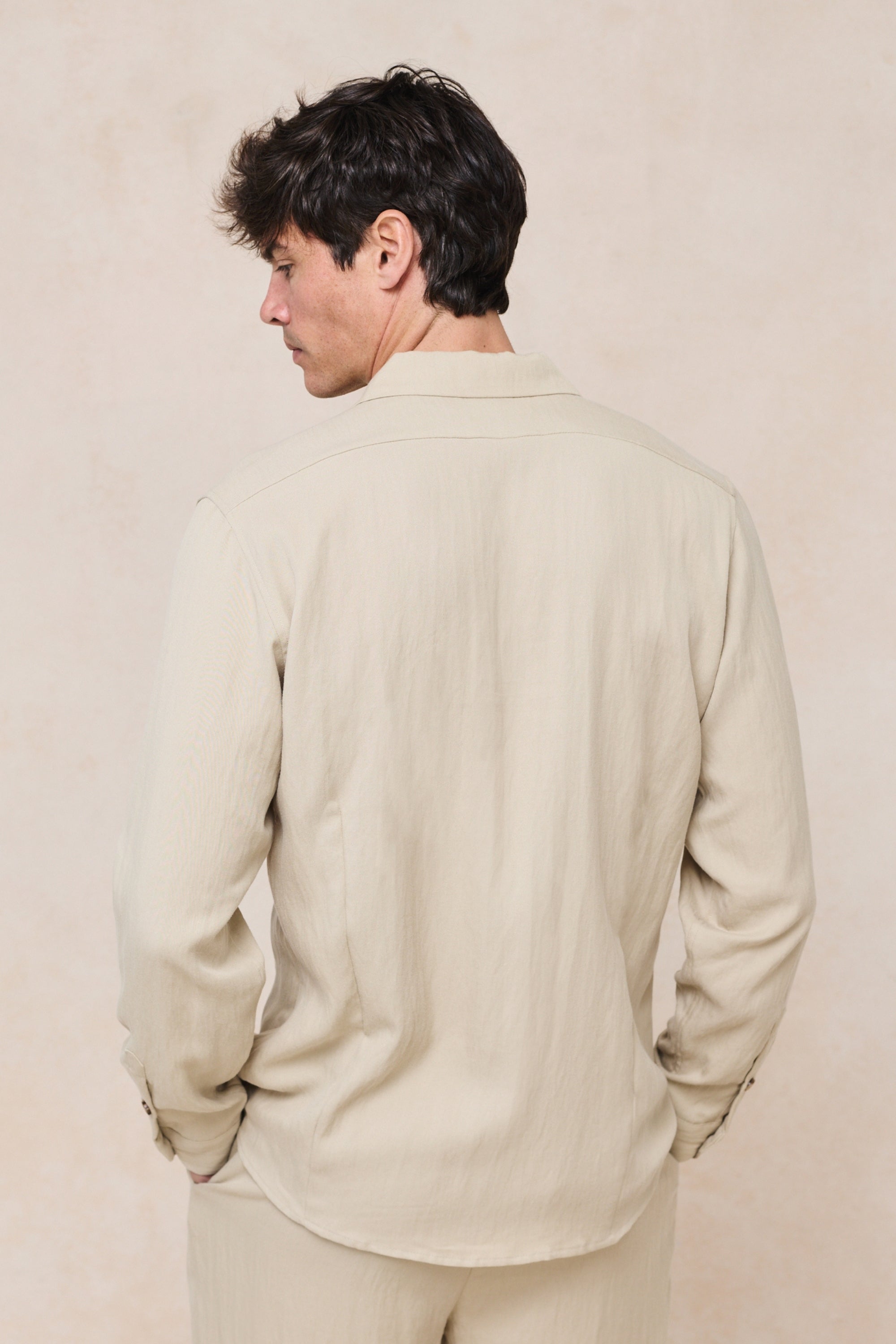Sergio overhemd - Beige