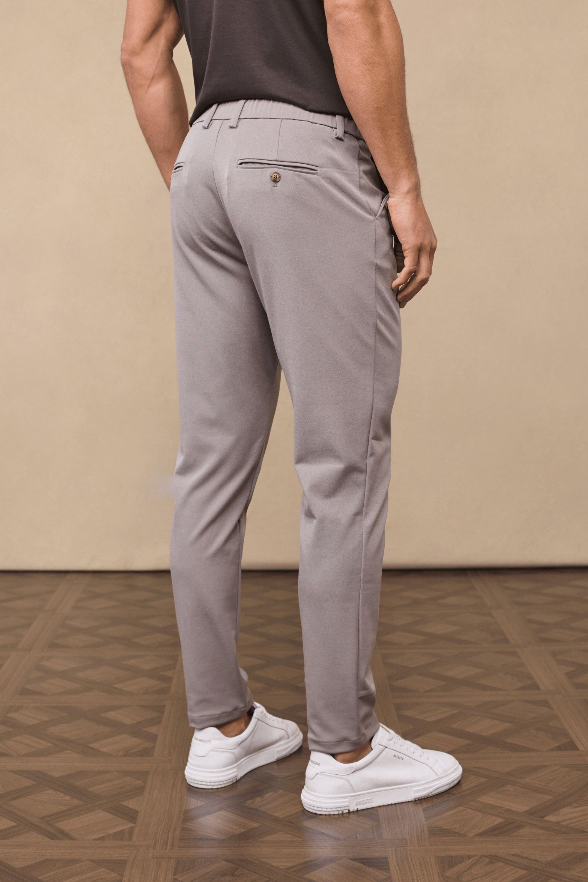Hugo Everyday Tapered Broek - Warmgrijs