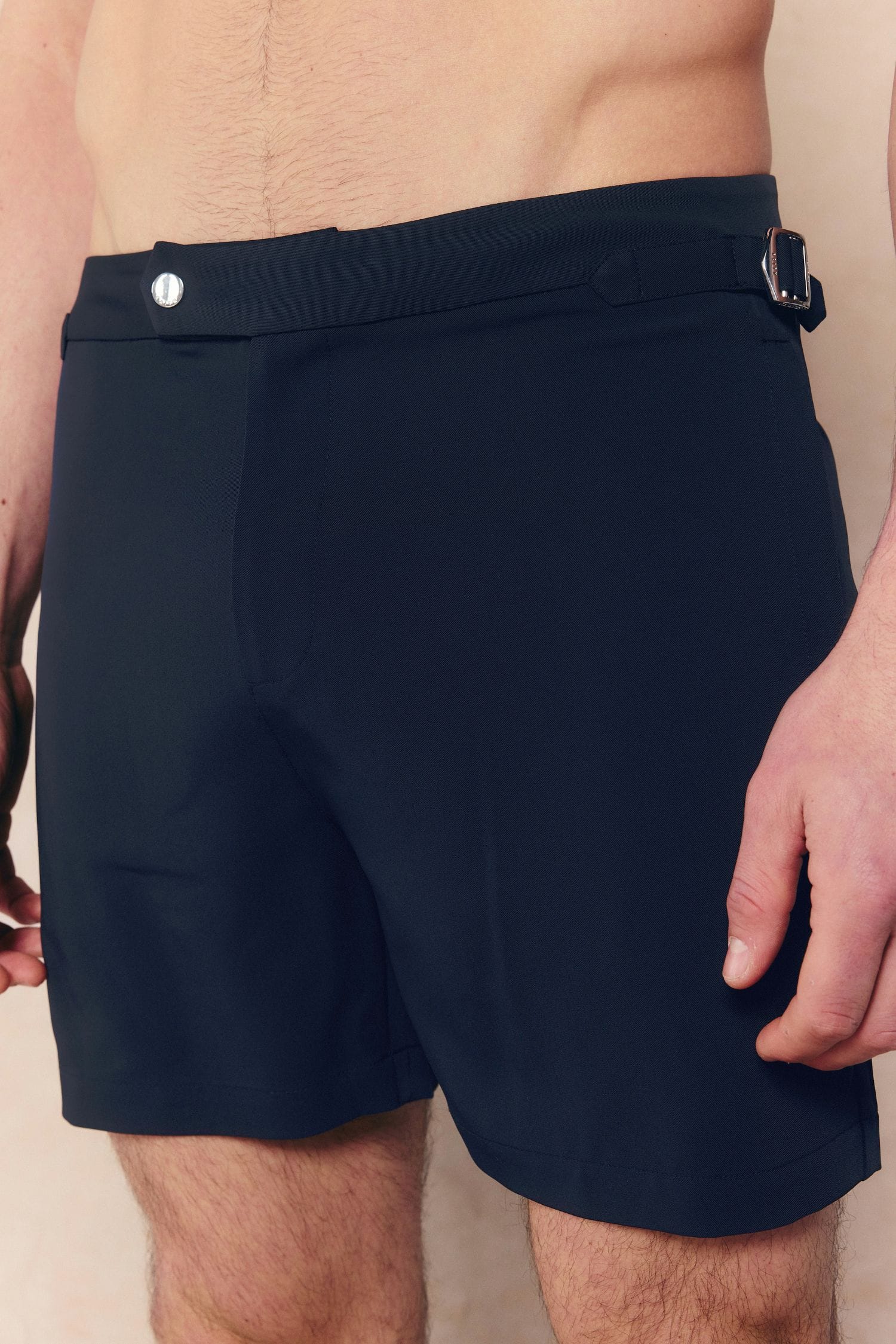 Barco Buckle Swim Short - Navy