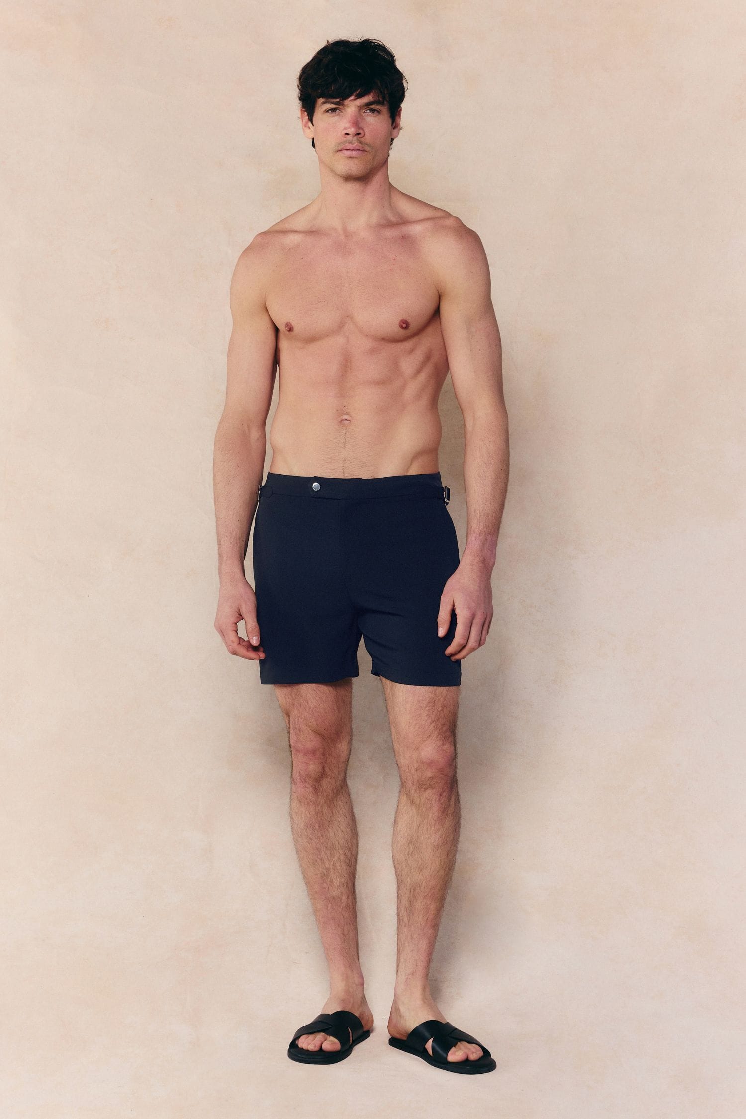 Barco Buckle Swim Short - Navy