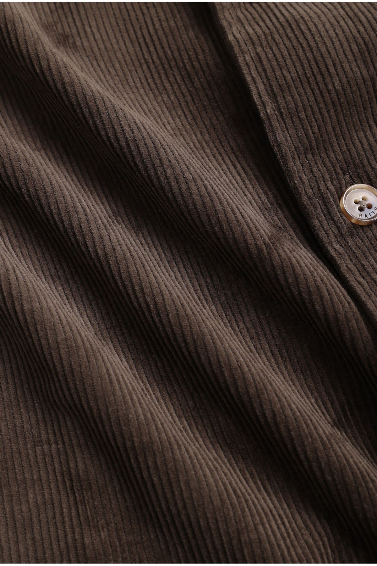 Lukas Corduroy Shacket - Brown
