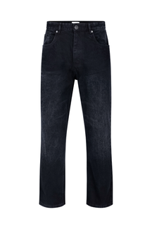 Mason Relaxed Fit Jeans - Zwart Wassing