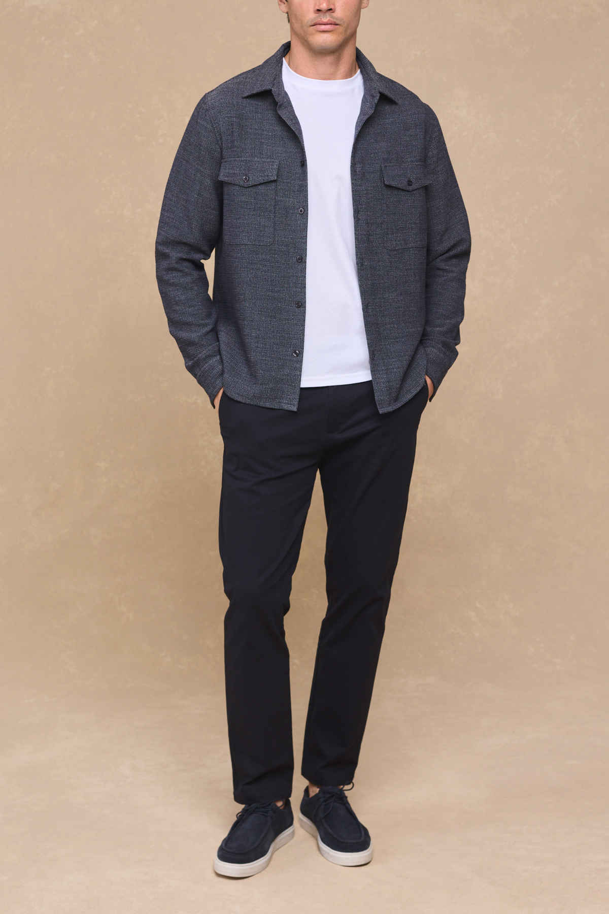 Leon Shirt - Navy