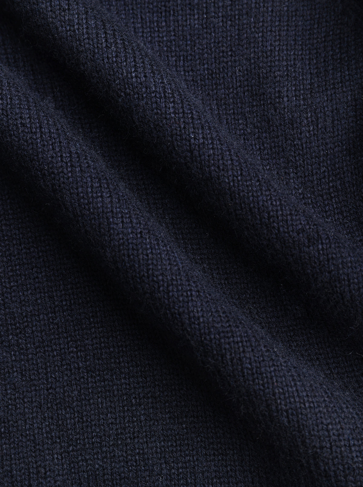 Emil Zip Through Knitted Jacket - Navy
