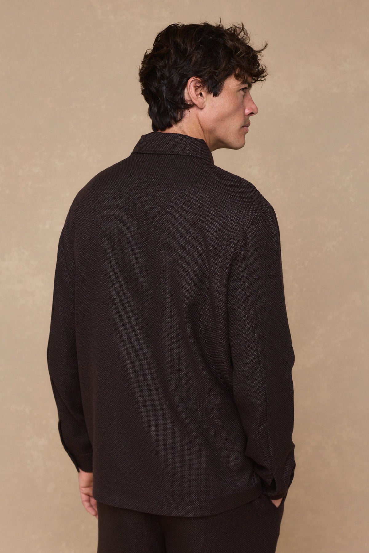 Lawrence Patch Pocket Shacket - Brown