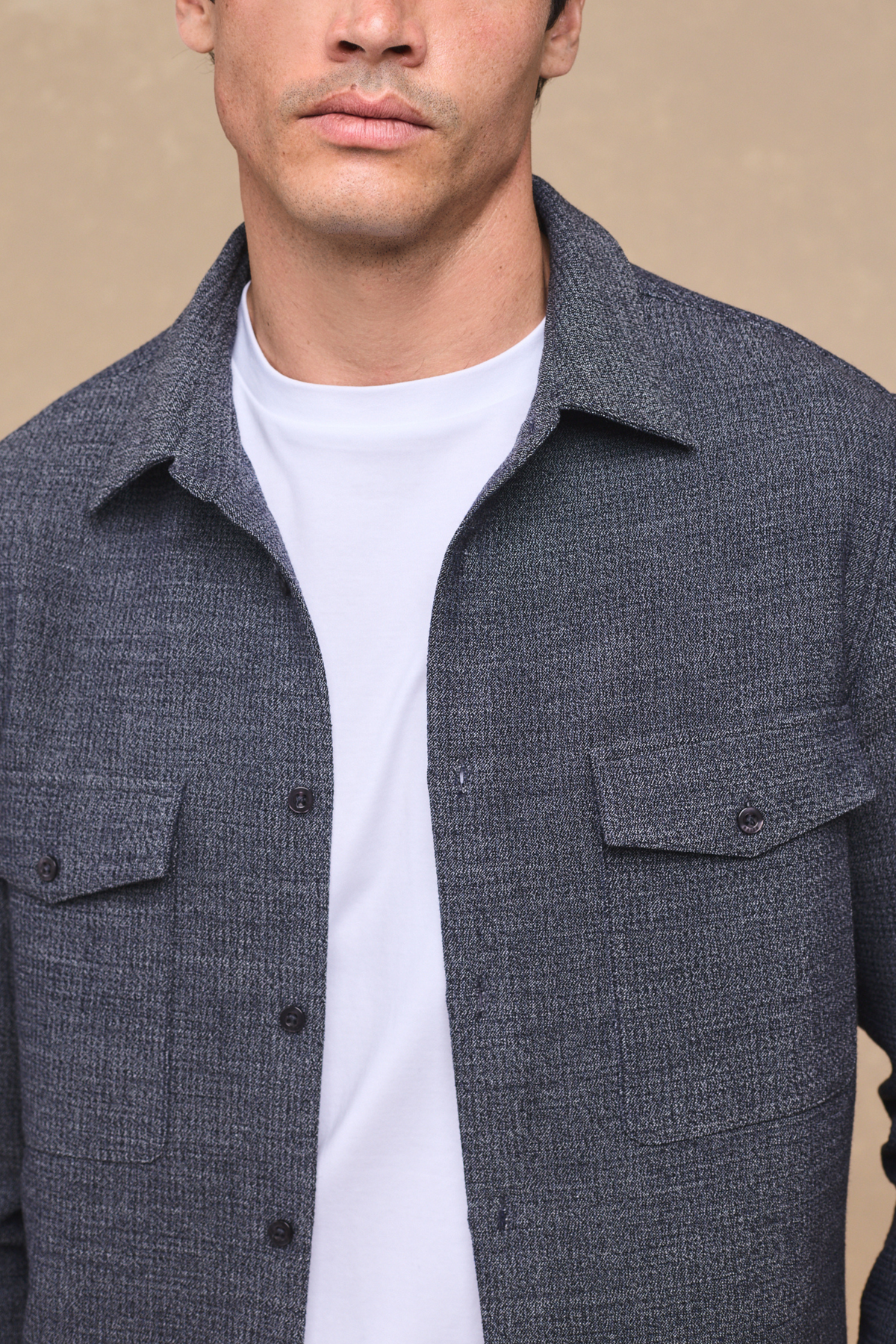 Leon Shirt - Navy