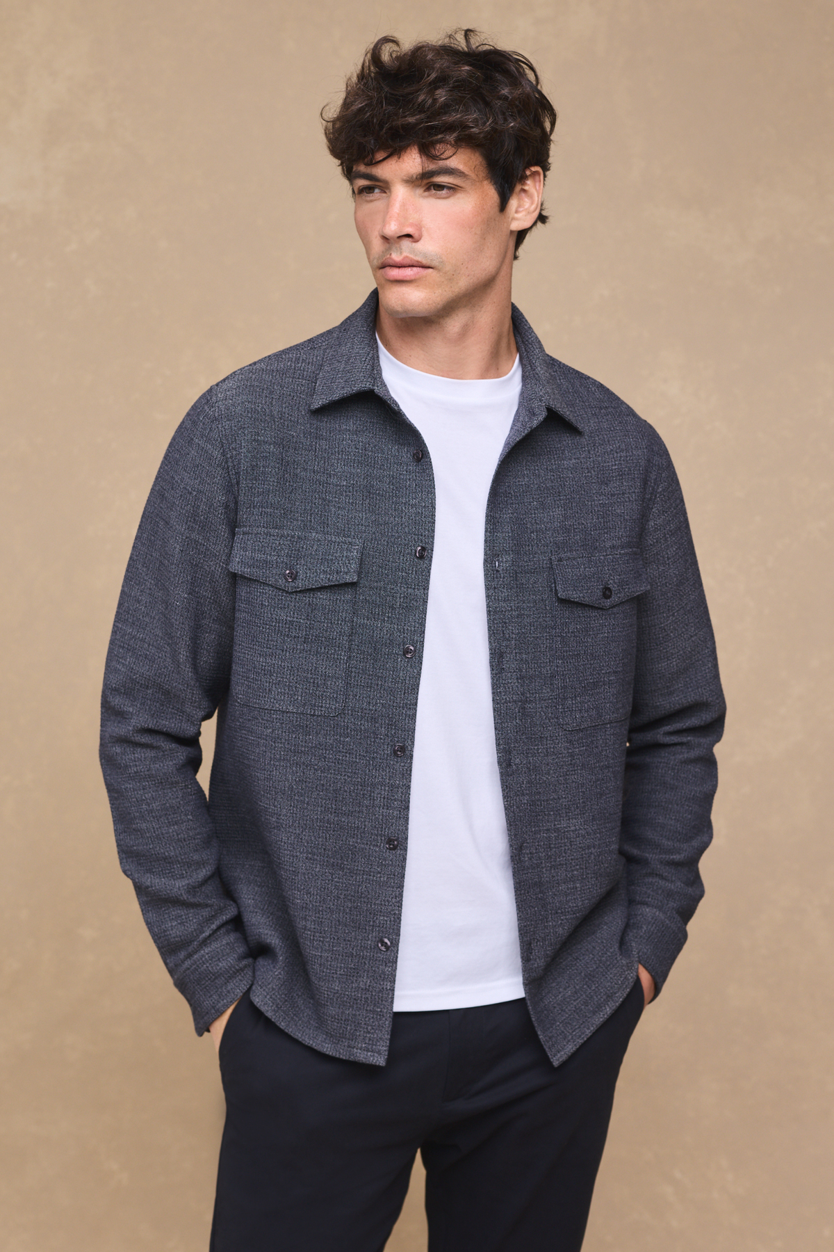 Leon Shirt - Navy