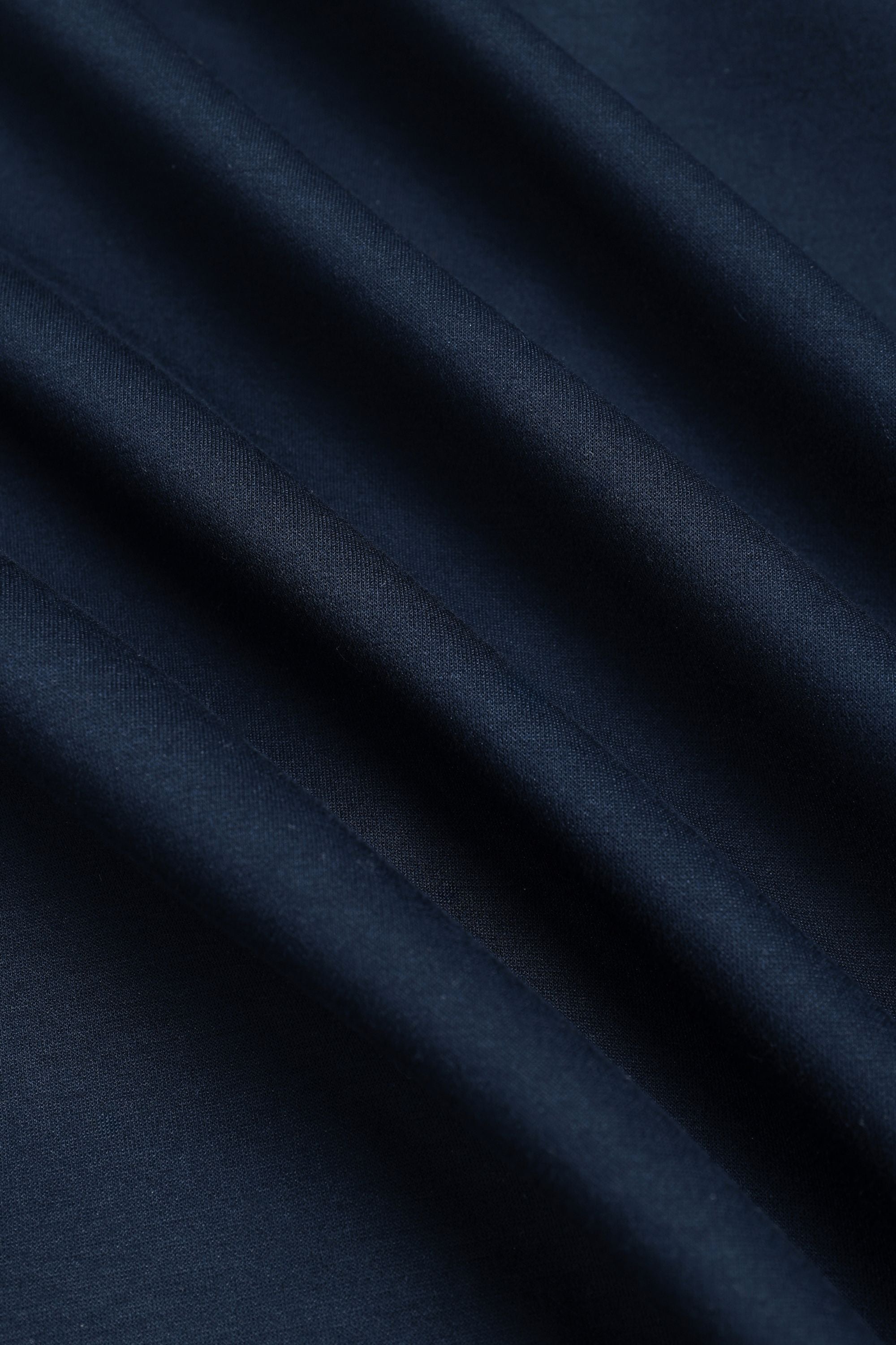 Luxe Zip Through Jacket - Navy