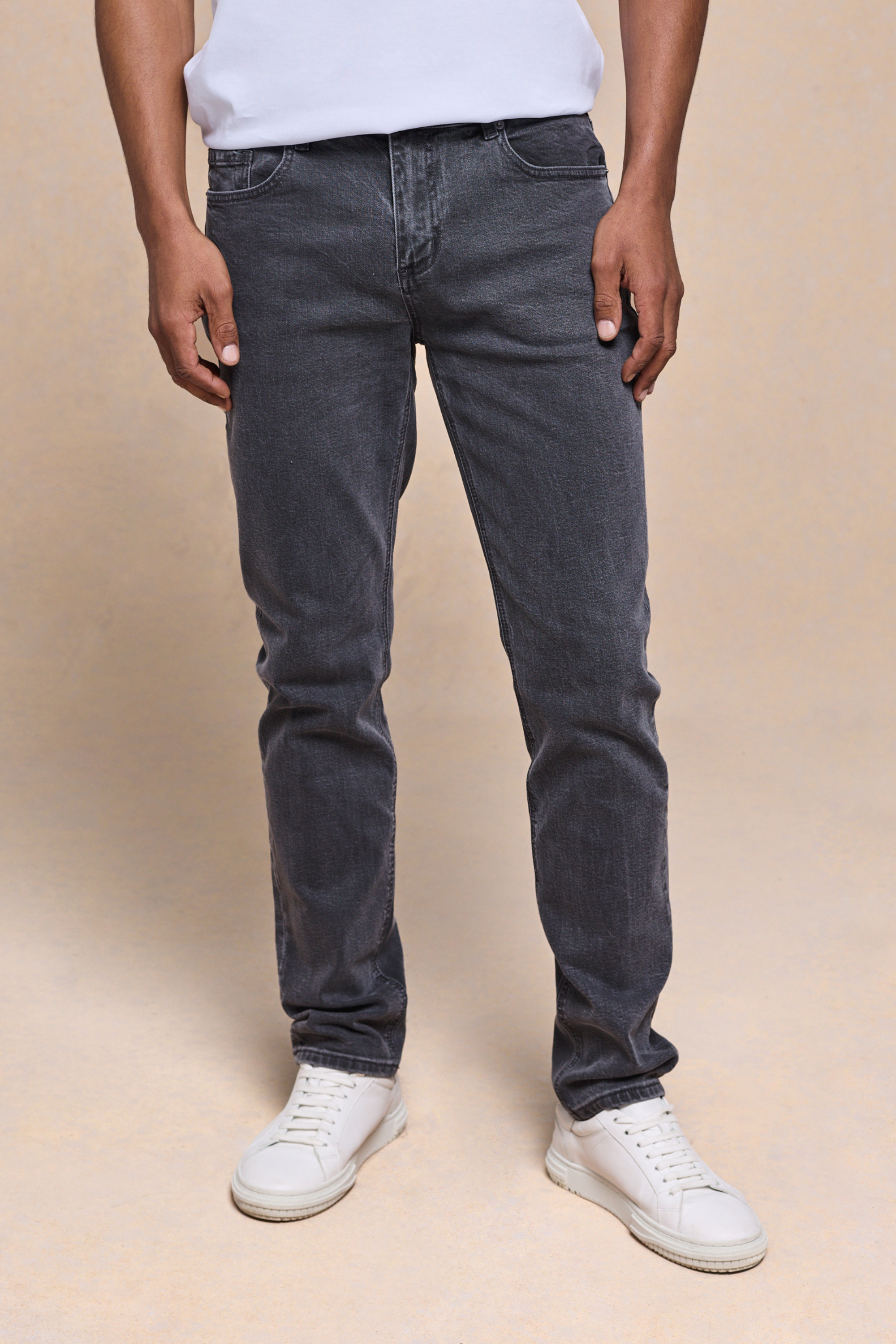 Marco Washed Jeans - Gewassen Grijs