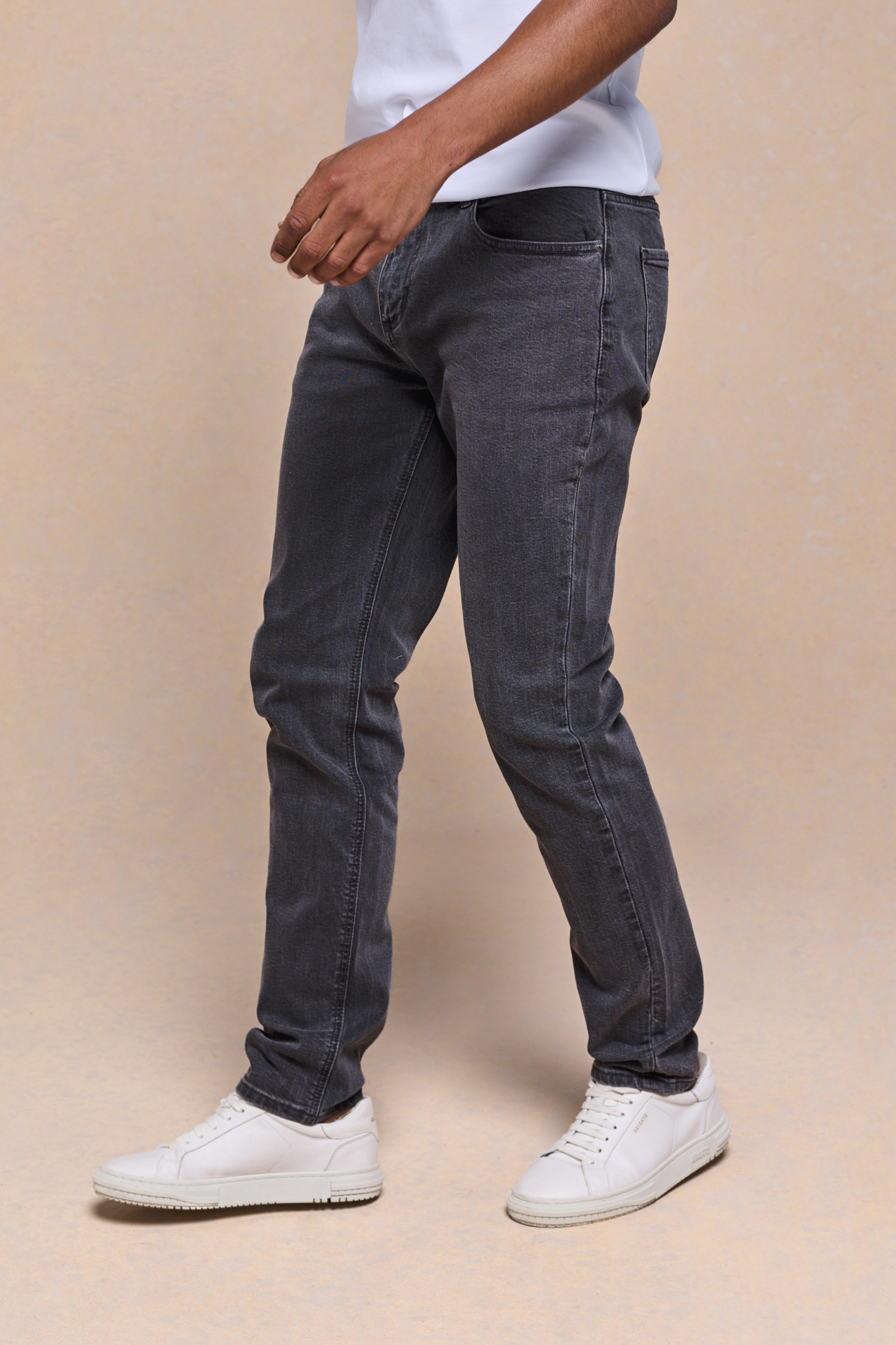 Marco Washed Jeans - Gewassen Grijs