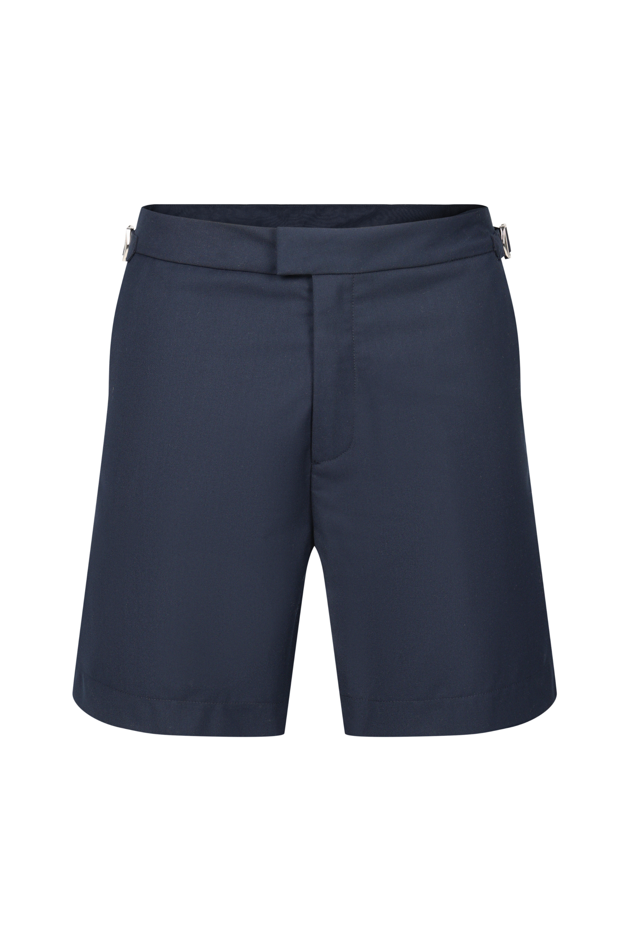 Jasper getailleerde korte broek - Marineblauw