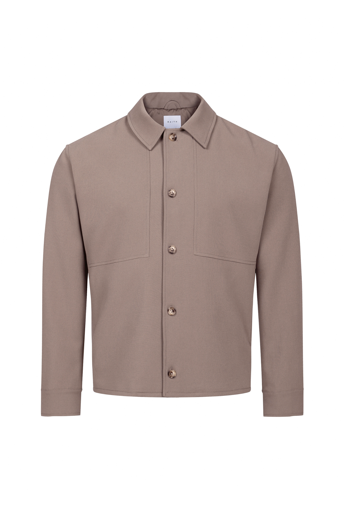 Julien Relaxed Panelled Jacket - Olive