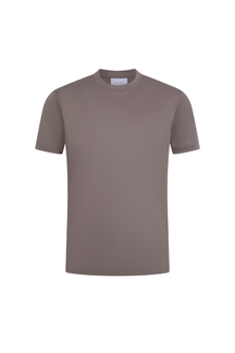 Luxe Mercerised T-Shirt - Mushroom