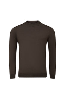 Noah Lightweight Crew Neck Sweater - Mocha