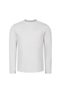 Tyler Long Sleeve Top - Stone Marl