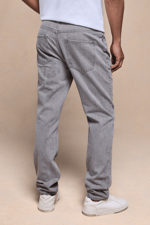 Marco Washed Jean - Stone Grey