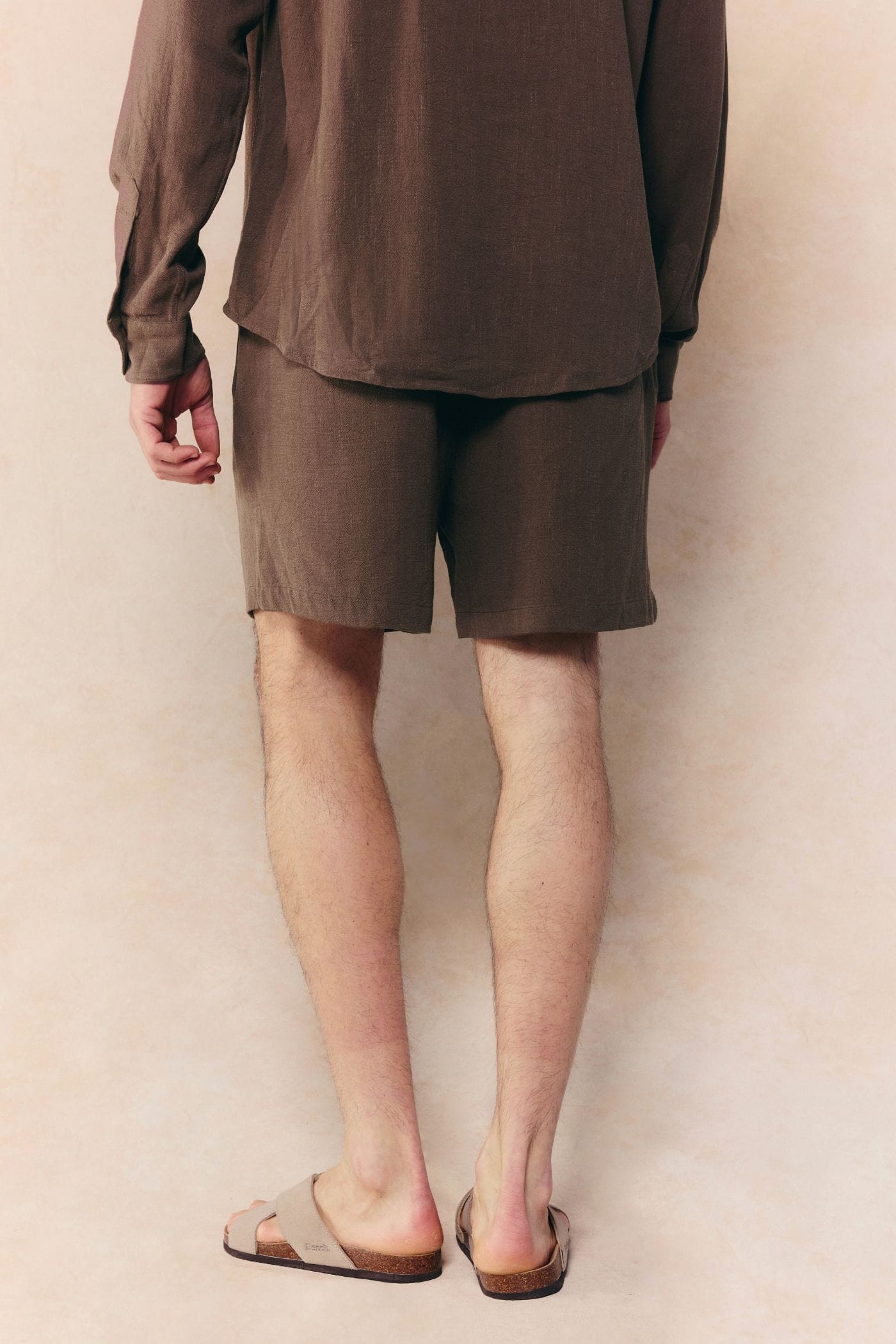 Cami Linen Short - Brown
