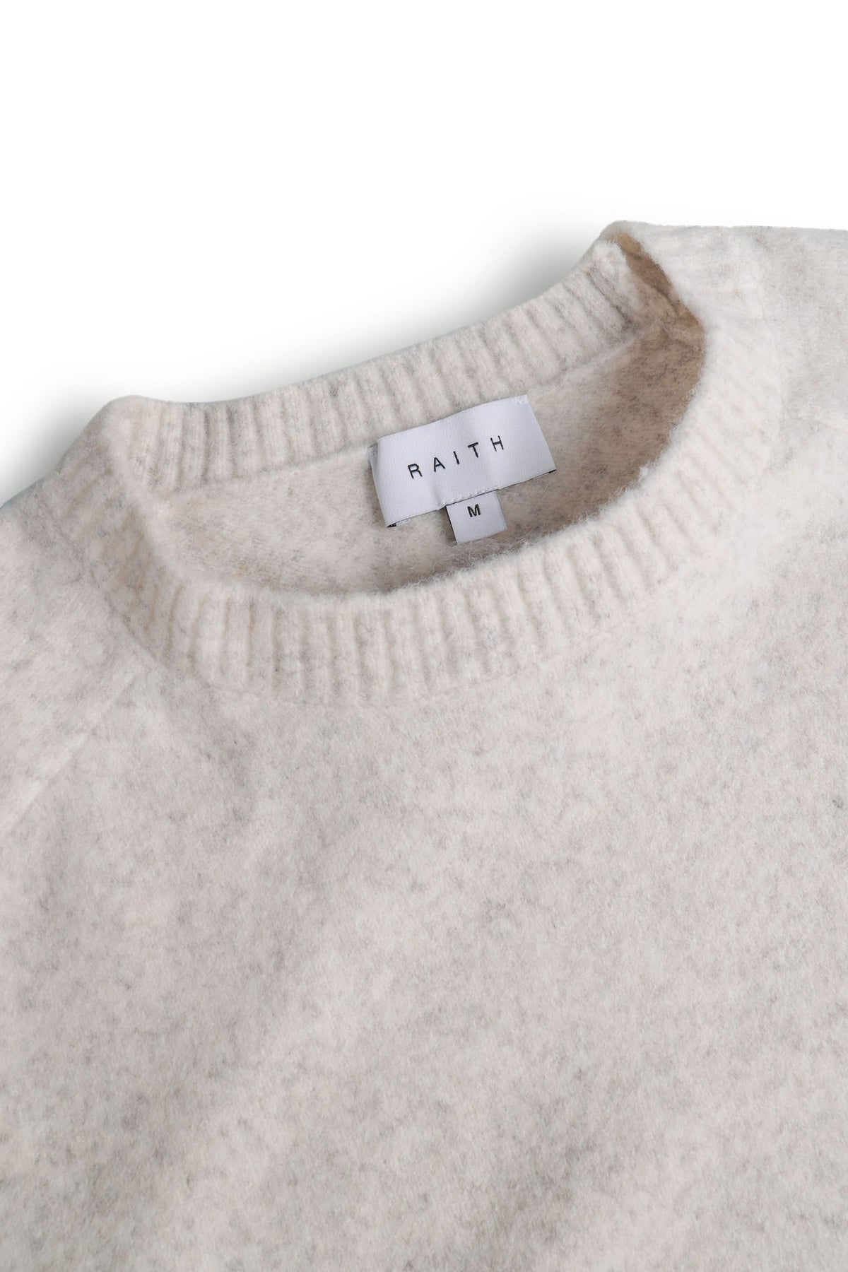Mikkel Speckled Crew Neck Jumper - Oatmeal