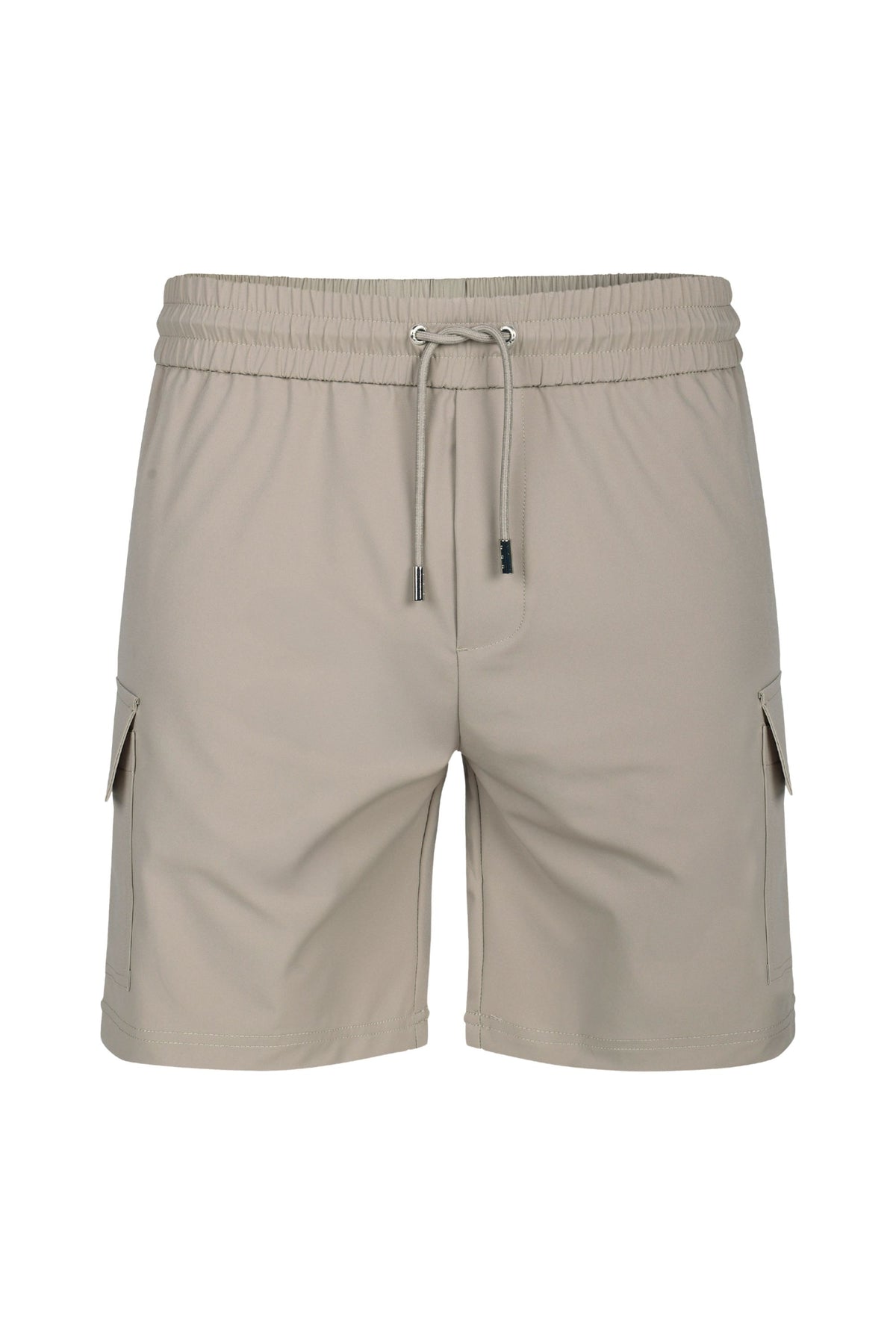 Milo Cargo Tech Shorts - Beige