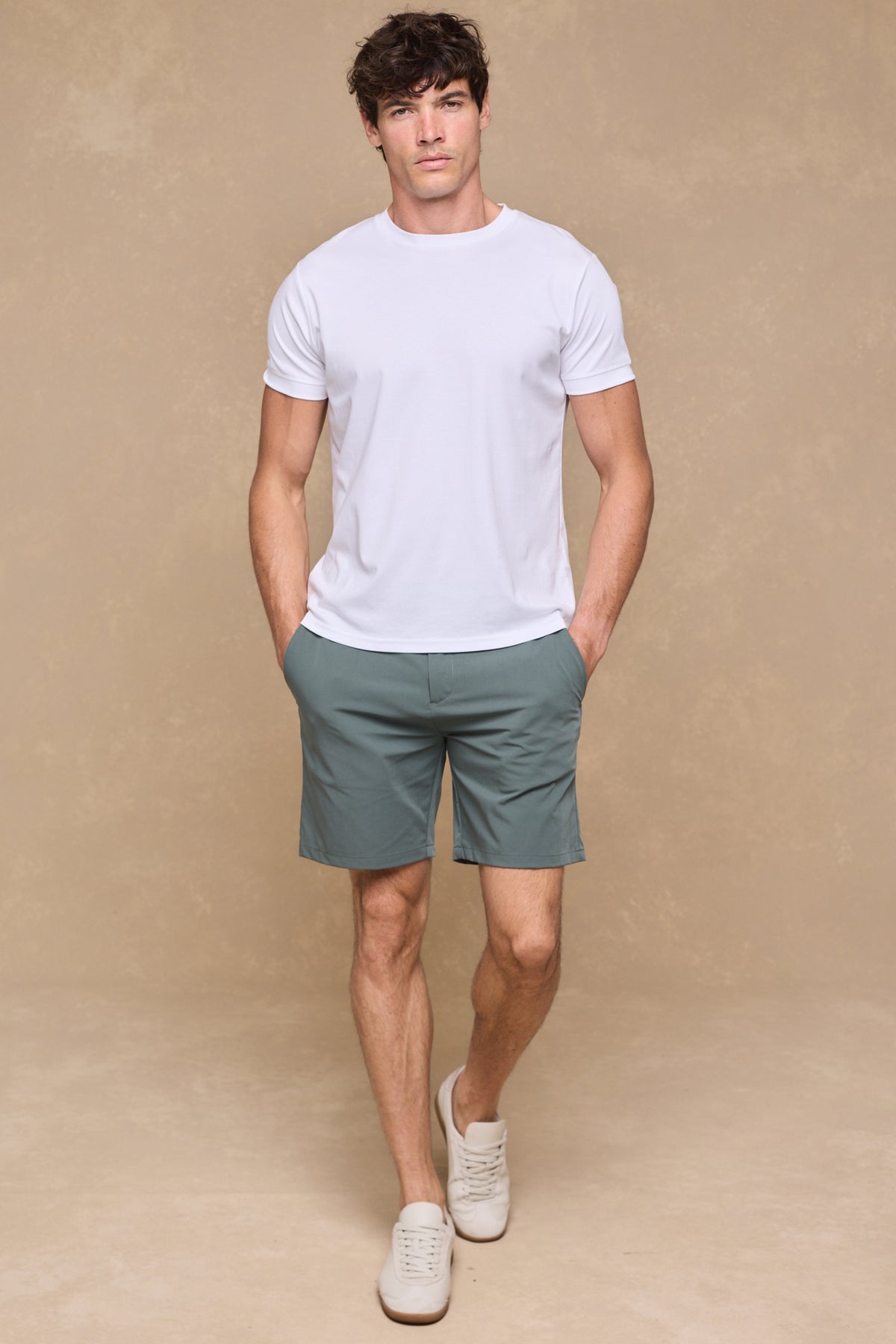 Luiz Hybrid Short - Sage