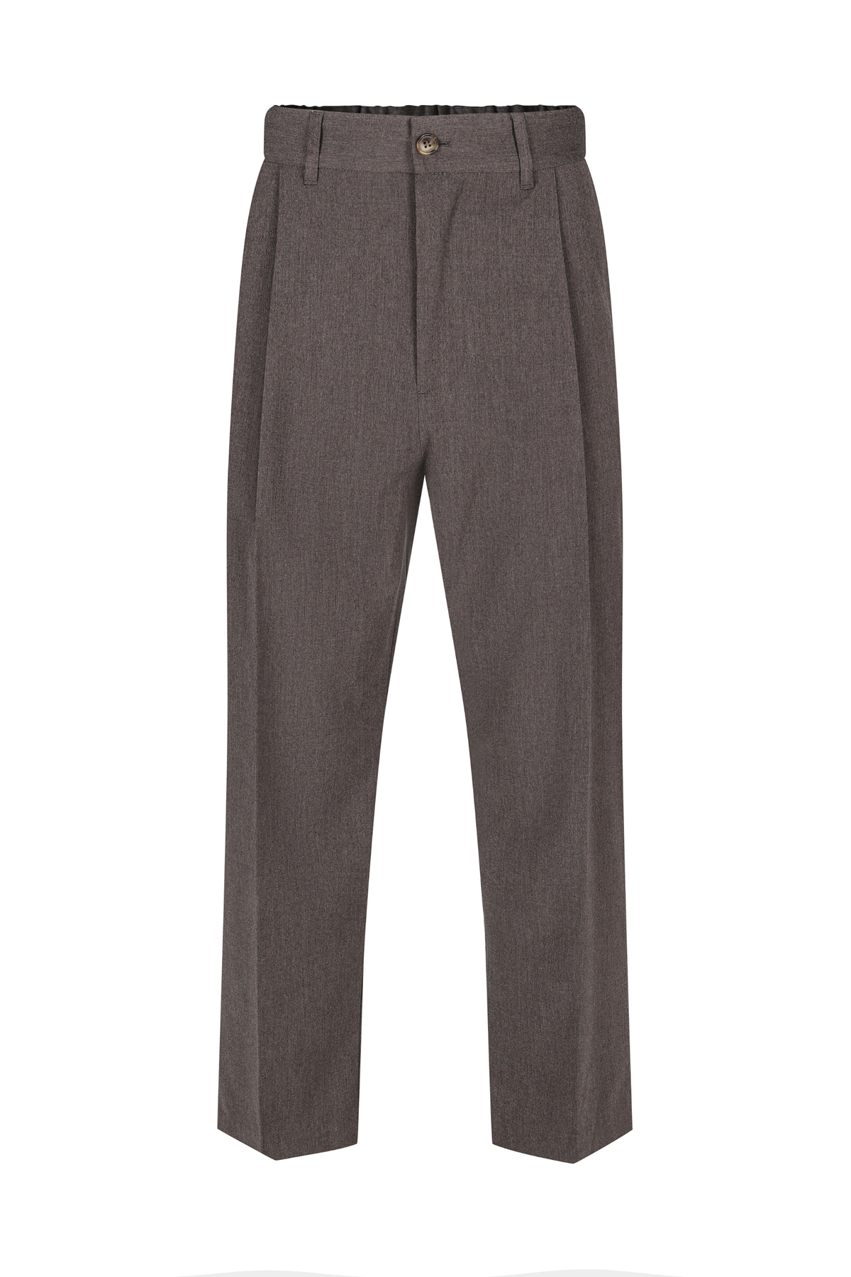 Romeo Tailored Trouser - Taupe Marl