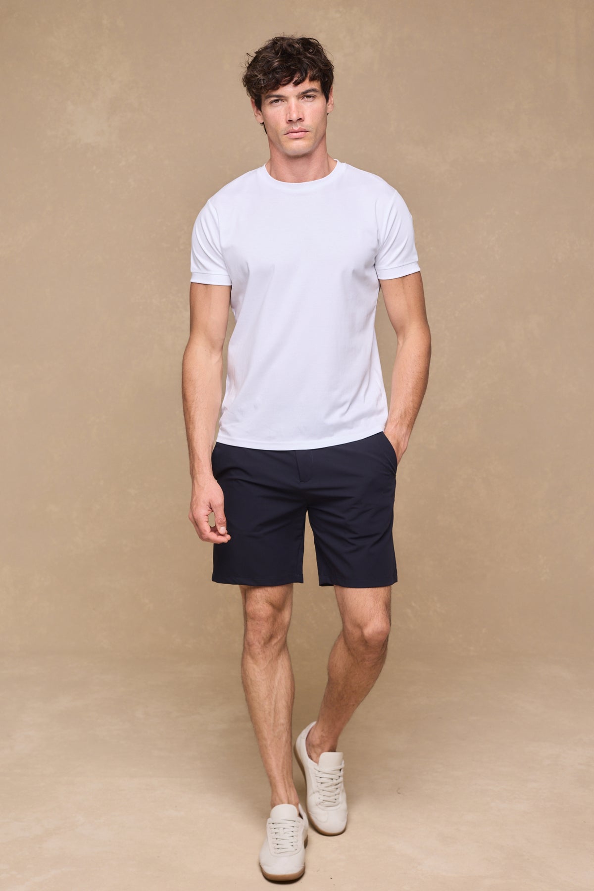 Luiz Hybrid Short - Navy