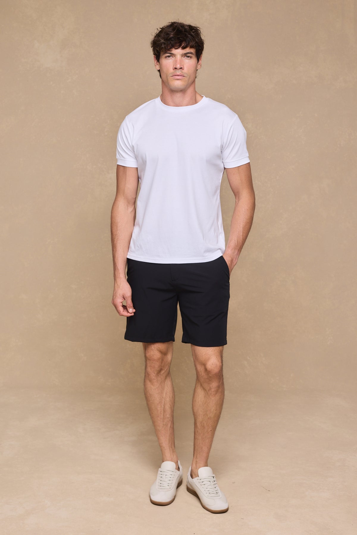 Luiz Hybrid Short - Black