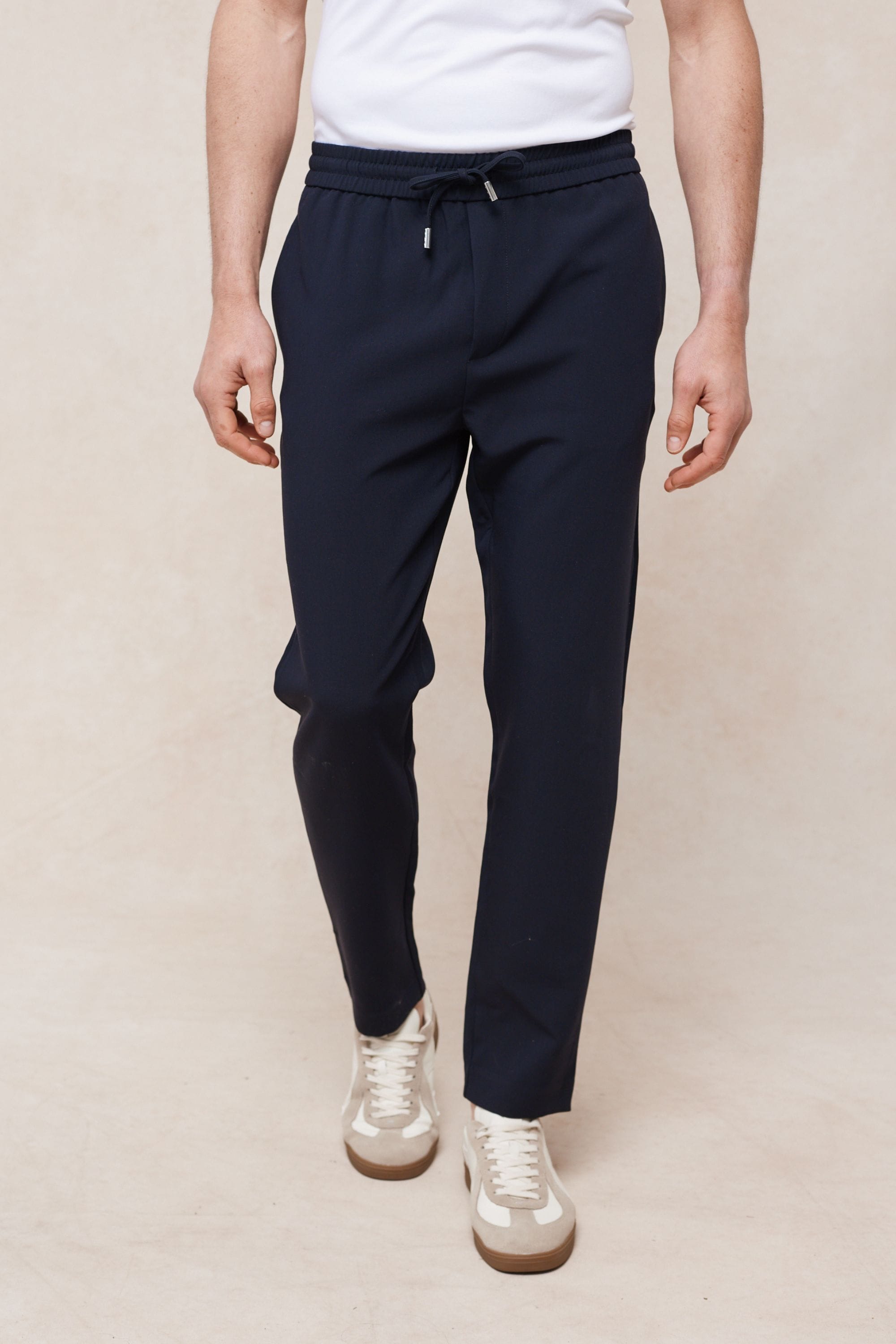 Emilio Everyday Tapered Broek - Zwart