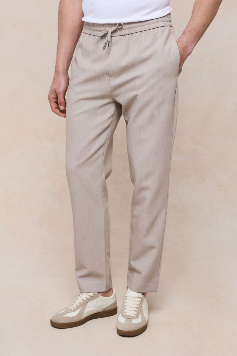 Emilio Everyday Tapered Broek - Zwart