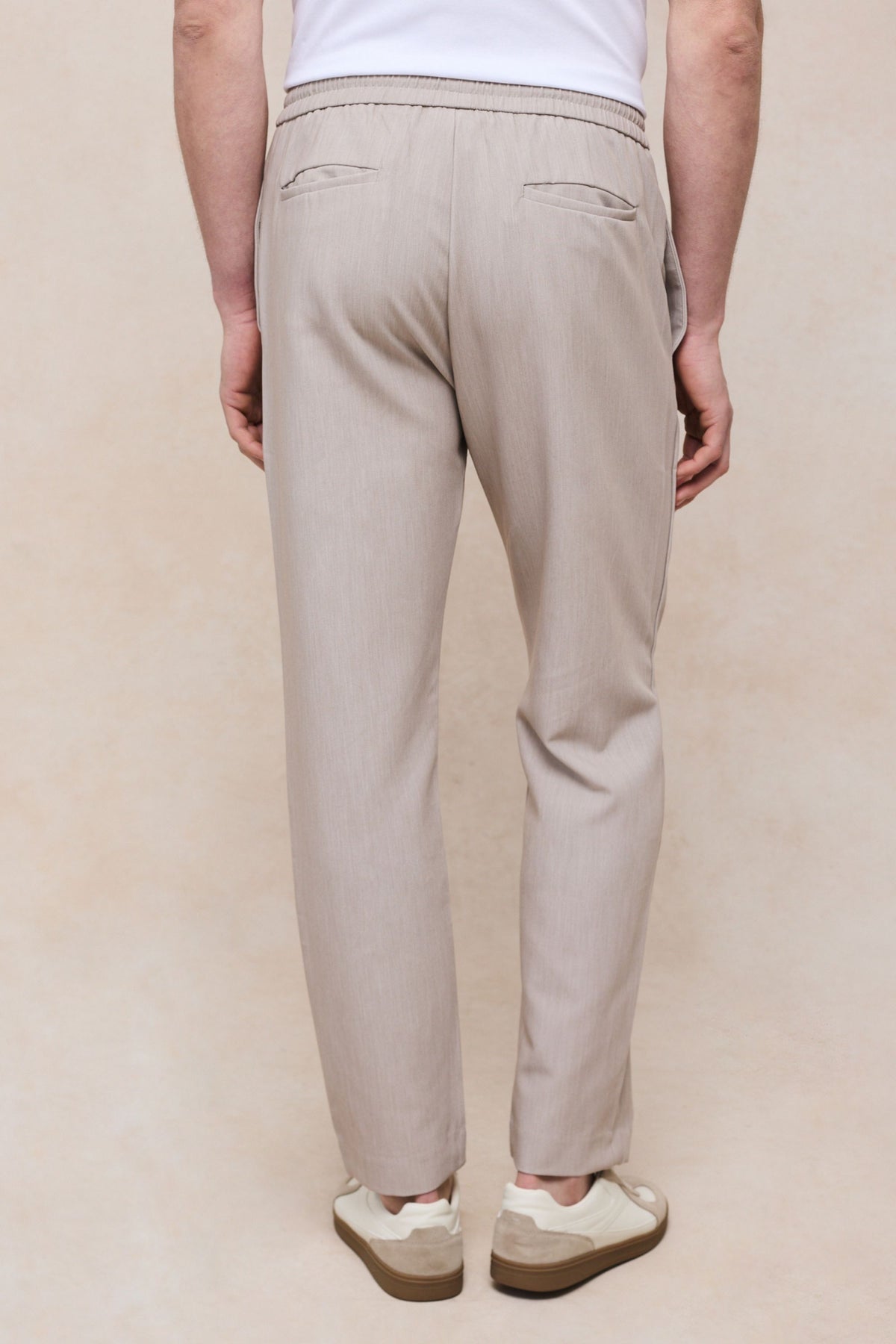 Emilio Everyday Tapered Broek - Zwart