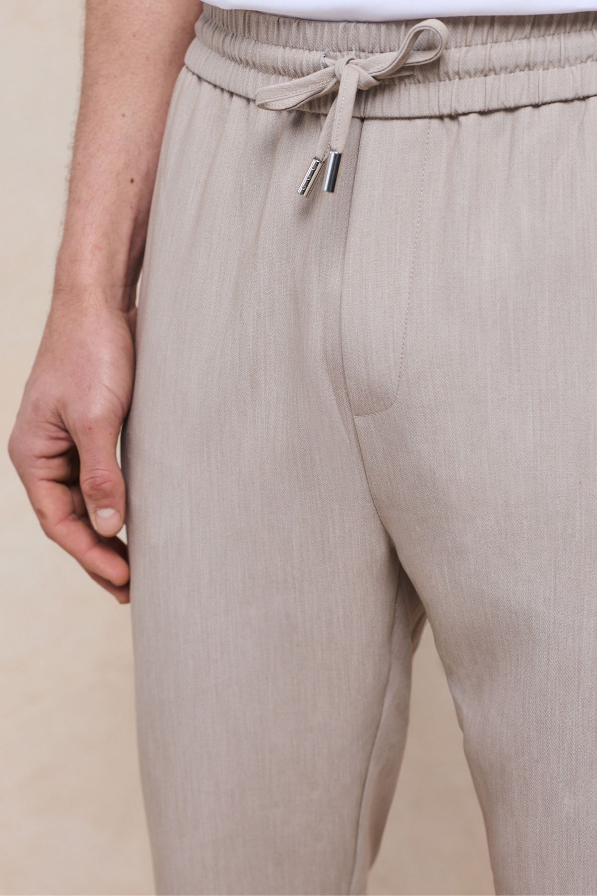 Emilio Everyday Tapered Broek - Zwart