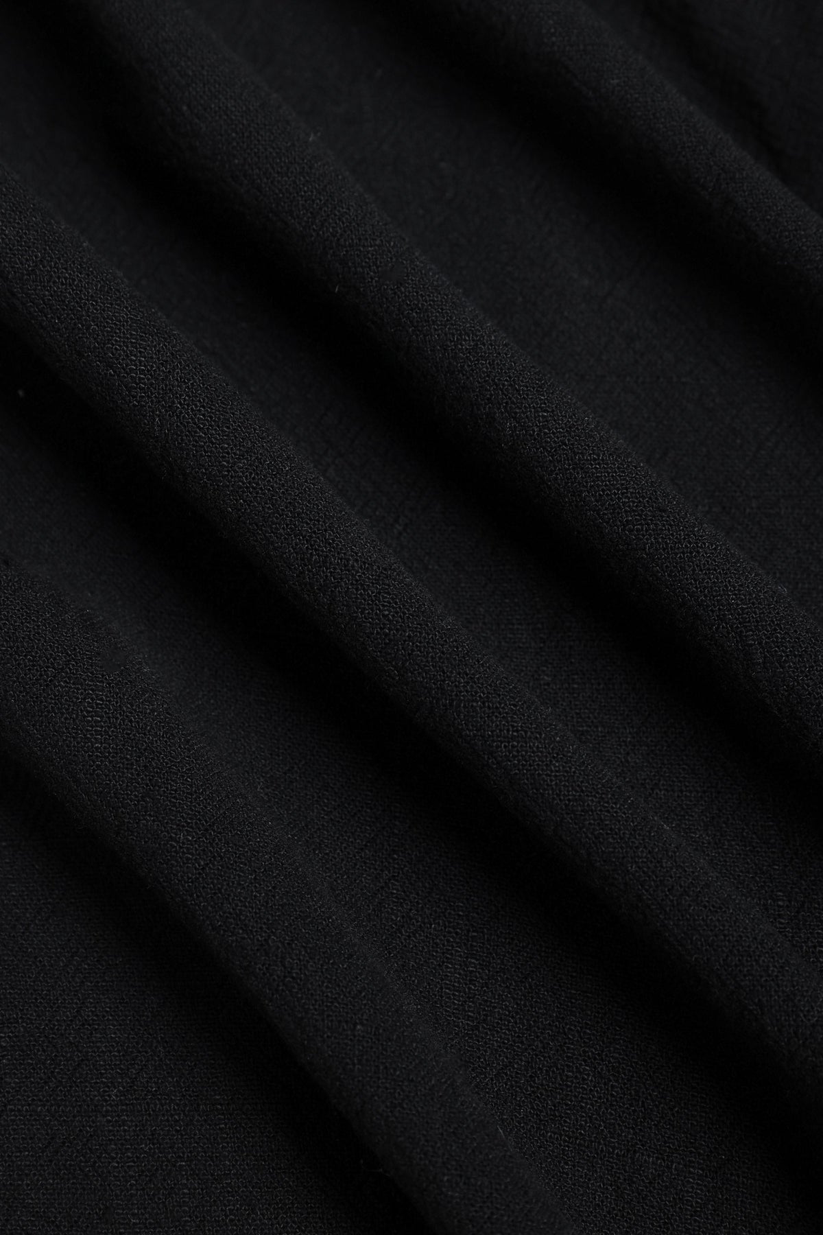 Cami linnen shirt - Zwart 