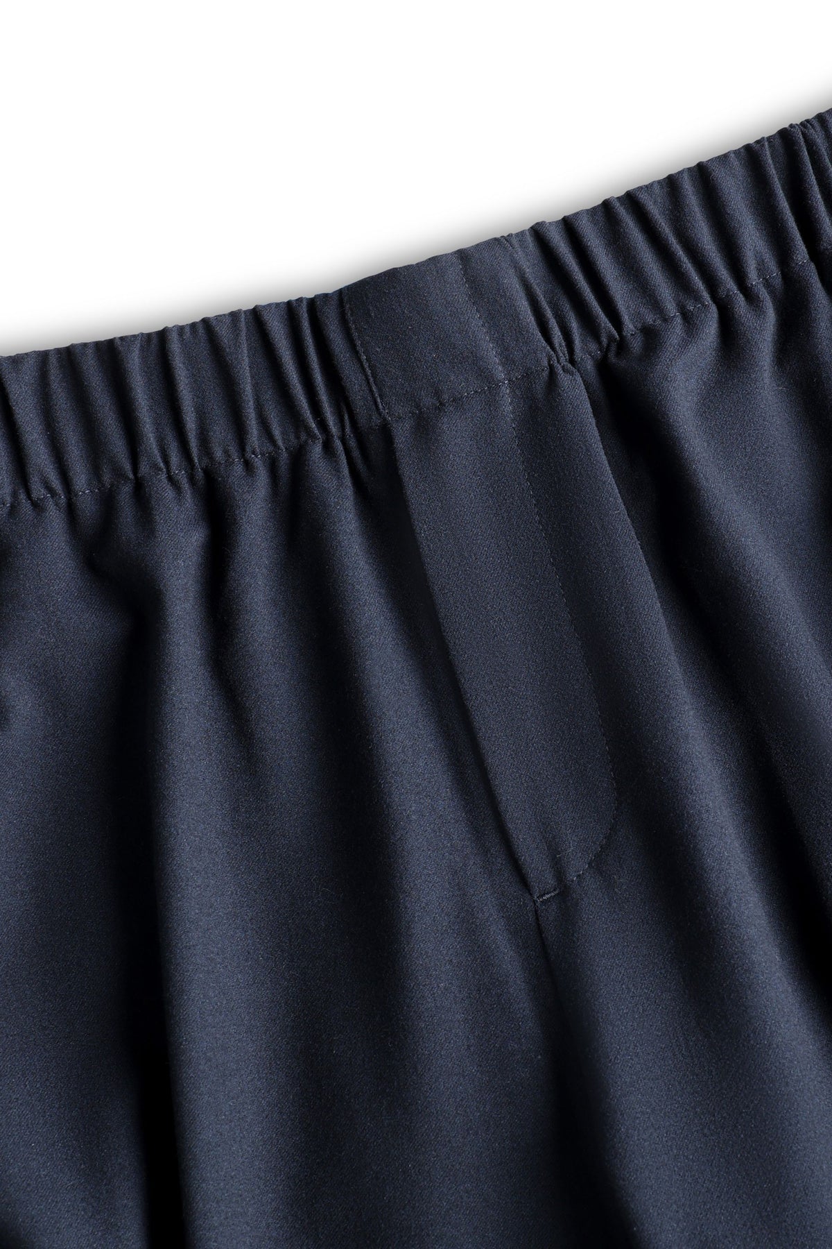 Johan Elasticated Waist Relaxed Fit Trouser - Dark Navy